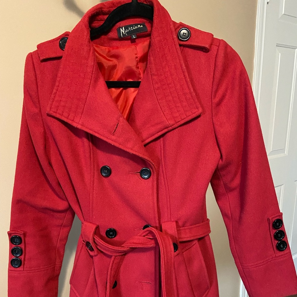 Marciano Wool Double Breasted Coat